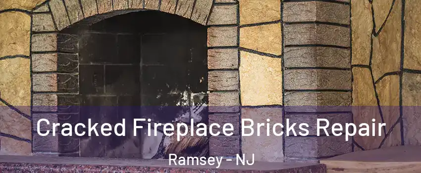  Cracked Fireplace Bricks Repair Ramsey - NJ