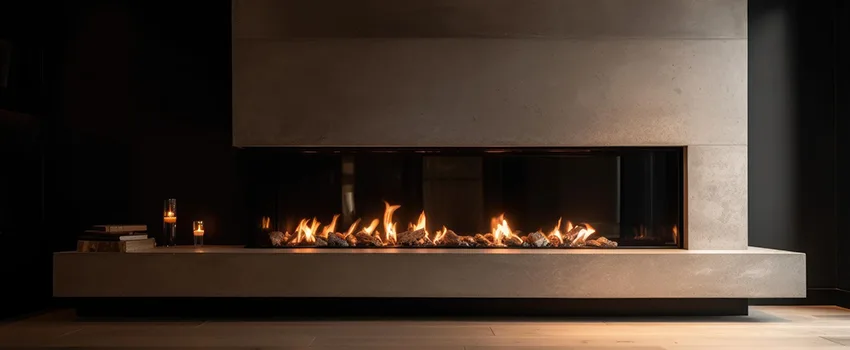 Gas Fireplace Ember Bed Design Services in Ramsey, New Jersey