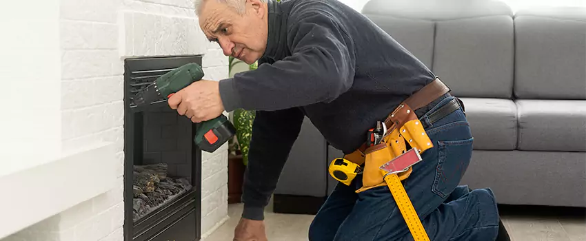 New Indoor Fireplace Installation in Ramsey, New Jersey