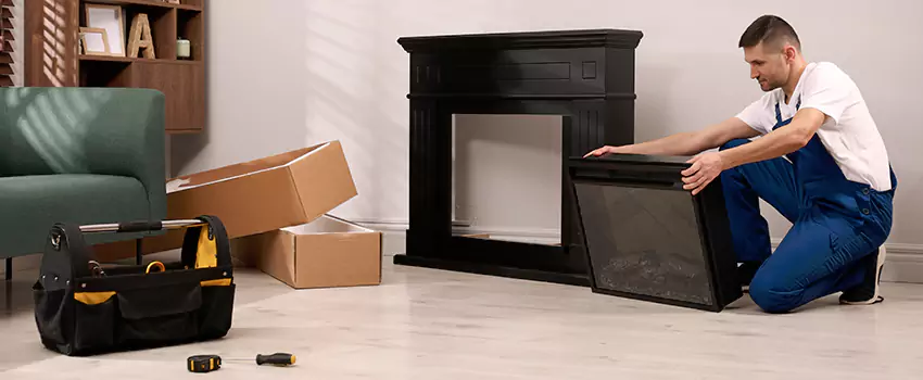 Old Rusted Metal Fireplace Repair And Replacement in Ramsey, NJ