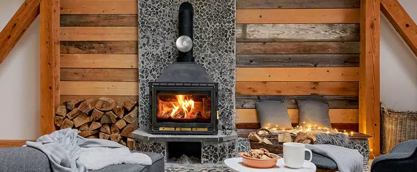 Thelin Hearth Products Direct Vent Gas Stove Fireplace Inspection in Ramsey, New Jersey